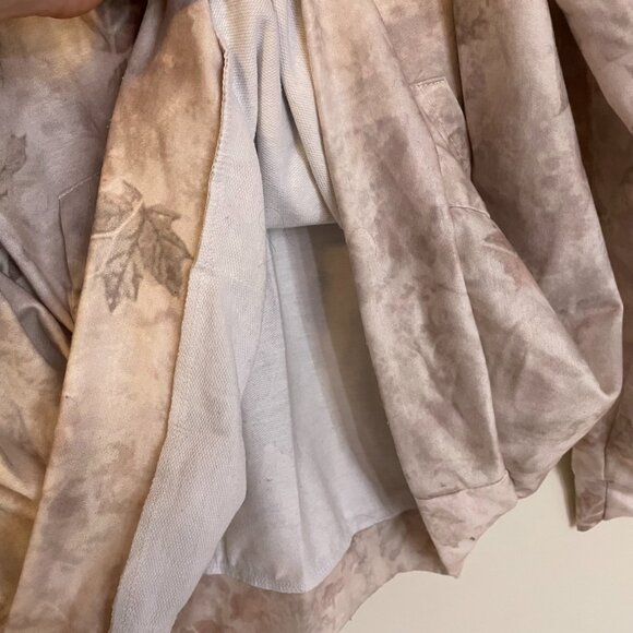 Camo Oversized Pullover Hoodie Sweatshirt Light Weight Thin Womens Size 2 XL - Picture 3 of 4